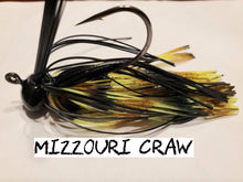 Load image into Gallery viewer, Ball Head Weedless Jig (5/16 oz, 3/8 oz &amp; 7/16 oz) - Crawfish Patterns - Fireball Outdoor Products