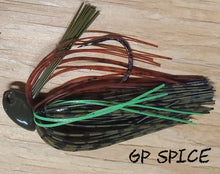 Load image into Gallery viewer, Ball Head Weedless Jig ( Sizes 1/2 oz, 9/16 oz &amp; 5/8 oz) - Misc Patterns - Fireball Outdoor Products