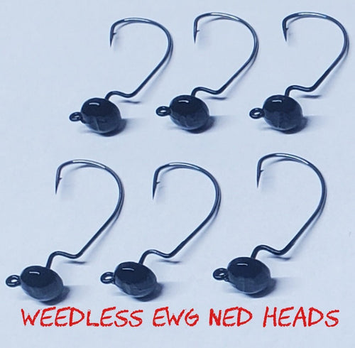 EWG Finesse Jig Head 1/0 hook - Fireball Outdoor Products