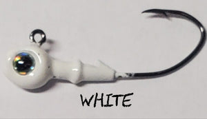 Fire Eye Jig - Sz 1 Hook - Sizes 1/4oz & 3/8oz - Fireball Outdoor Products