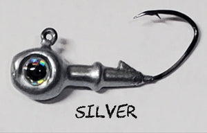 Fire Eye Jig - Sz 1 Hook - Sizes 1/4oz & 3/8oz - Fireball Outdoor Products