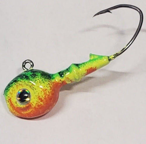 Fire Eye Jig - Sz 2/0 Hook - Sizes 1/2oz & 5/8oz - Fireball Outdoor Products