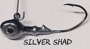 Fire Eye Jig - Sz 3/0 Hook - Sizes 1/4 oz & 3/8oz - Fireball Outdoor Products
