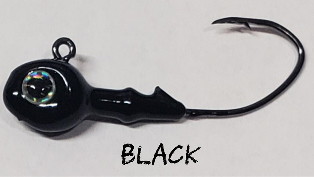 Fire Eye Jig - Sz 3/0 Hook - Sizes 1/4 oz & 3/8oz - Fireball Outdoor Products