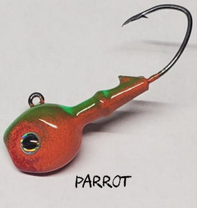 Fire Eye Jig - Sz 3/0 Hook - Sizes 1/4 oz & 3/8oz - Fireball Outdoor Products