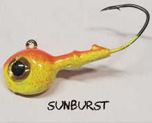 Load image into Gallery viewer, Fire Eye Jig - Sz 3/0 Hook - Sizes 1/4 oz &amp; 3/8oz - Fireball Outdoor Products