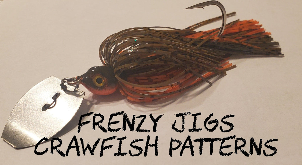 Frenzy Jigs - Crayfish Patterns | Reelistik Tackle