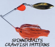 Load image into Gallery viewer, Spinnerbaits- 1/2 OZ- Crayfish Patterns Pg 2